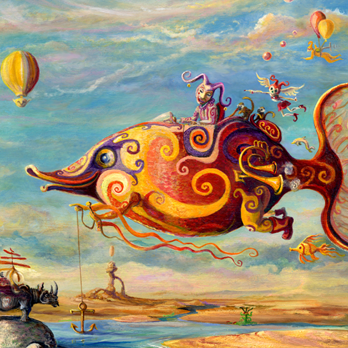 Flying Fish Circus | Kamiel Proost Art